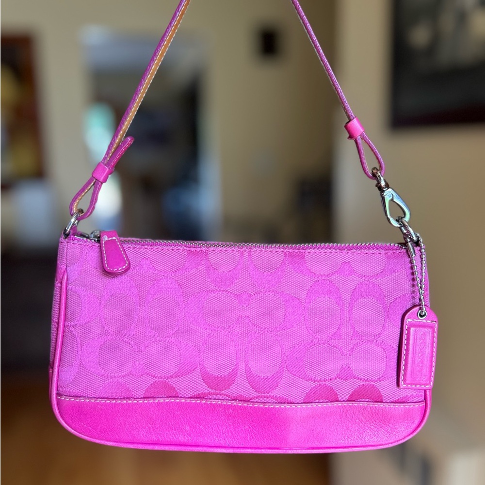 Vintage Coach Hamptons Signature Demi 6094